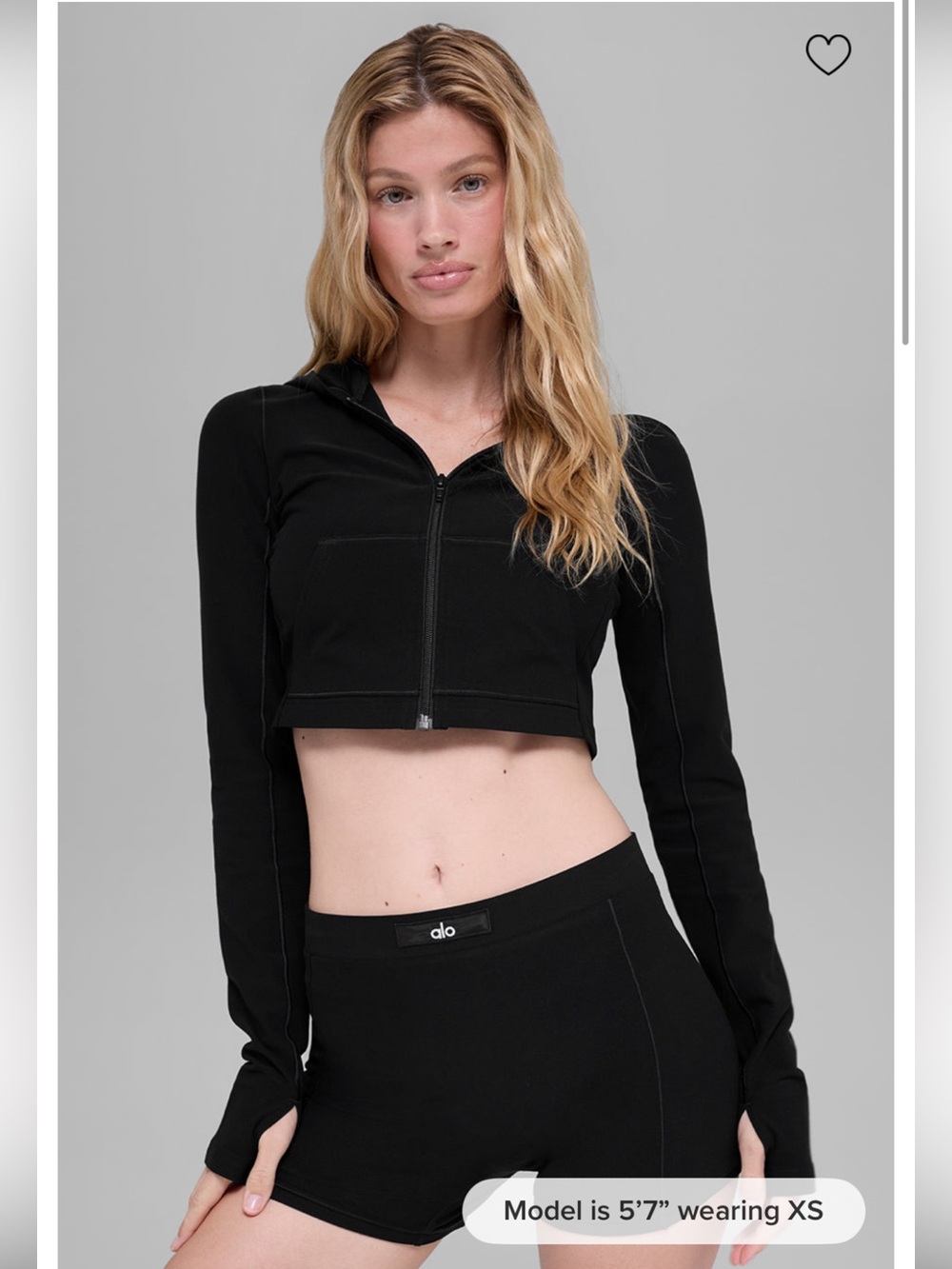 NWOT Alosoft Sincere Fitted Jacket -Black